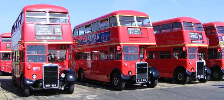 London Transport RTW29, RTW185 & RTL1526